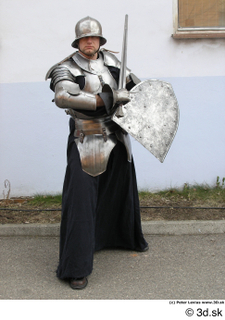 Photos Medieval Knight in plate armor 21 Medieval clothing fighting…